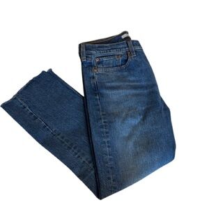 CLEARANCE - Levi’s Wedgie Straight High-Rise Bootcut Jeans 28 | Dark Blue